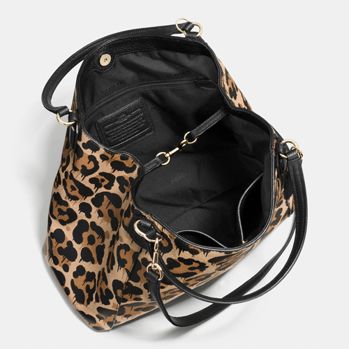 Coach Outlet Edie Shoulder Bag 28 In Wild Beast Print Leather